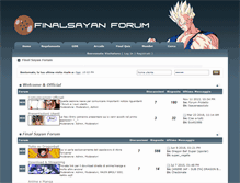 Tablet Screenshot of forum.finalsayan.com